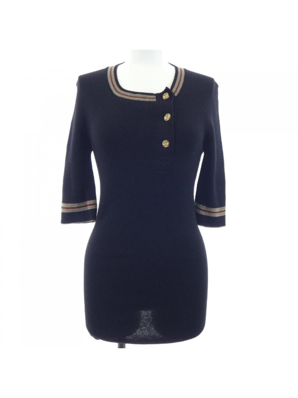 Chanel Knit Sweater Black